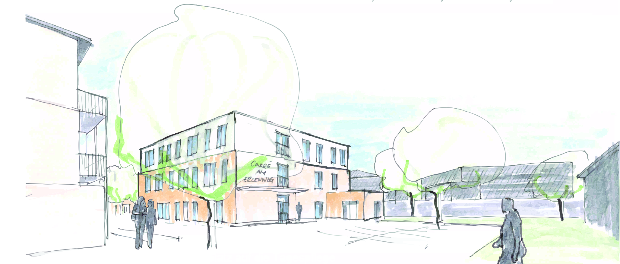 Blick auf die Tagespflege